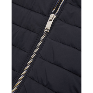 REISS FREDDIE Hybrid Quilt and Interlock Jersey Zip Through Jacket